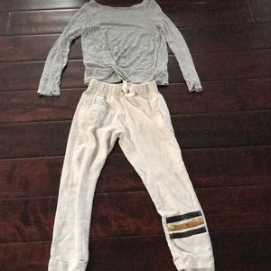 Long sleeve and Sweatpants set